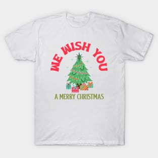 Wish You A Merry Christmas T-Shirt